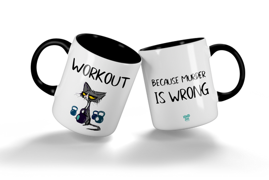 Caneca Cat Workout